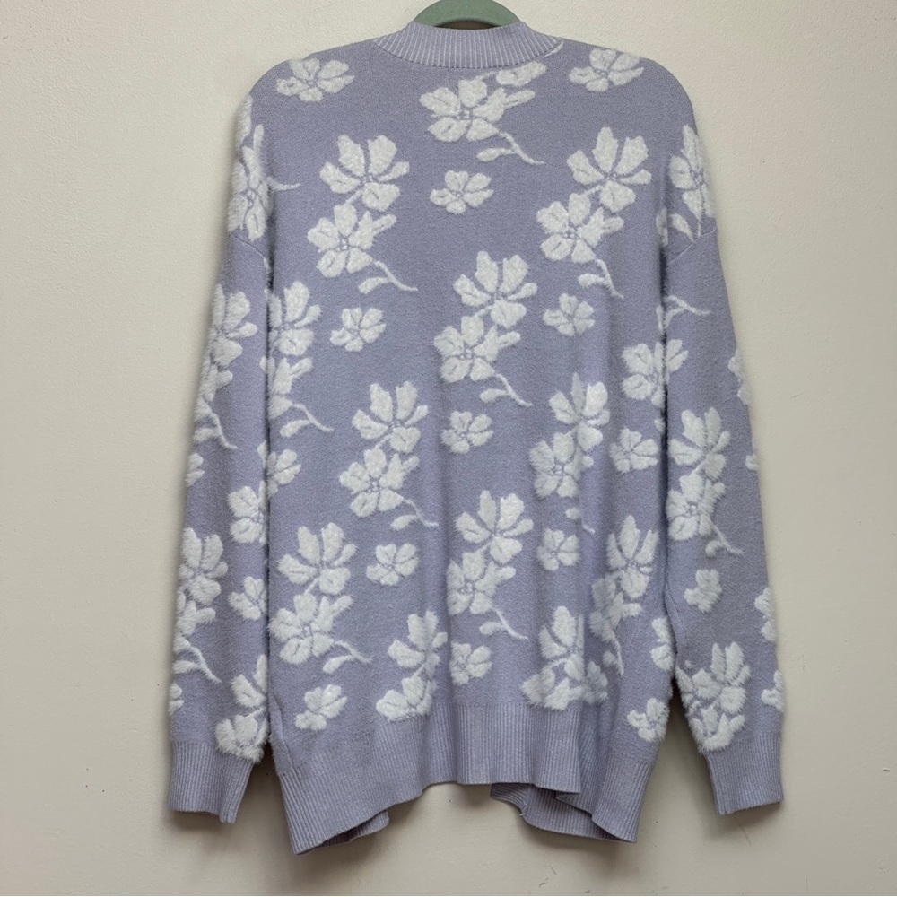 Gemma+Jane Floral Jacquard Cardigan Size Large - Picture 8 of 11
